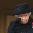  Elizabeth II - La famille royale réunie pour le Remembrance Sunday Service, au Cénotaphe de Londres, le 10 novembre 2019. 