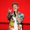 Exclusif - Matt Pokora (M.Pokora) - Enregistrement de l'émission TV "La Chanson Secrète 3", qui sera diffusée le vendredi 1er novembre à 21h00 sur TF1. Après le succès de la première édition, "La Chanson Secrète", présentée par N.Aliagas et produite par DMLS TV, revient sur TF1. 10 artistes ne savent rien de ce qui va se passer pour eux ! Ils ont accepté de jouer le jeu, de se laisser totalement surprendre, émouvoir, parfois même déstabiliser car ils vont découvrir en même temps que les téléspectateurs une surprise : une chanson qui leur rappelle un souvenir important de leur vie revisitée et réinterprétée par un artiste. Les téléspectateurs seront aux premières loges pour vivre ces moments d'intimité musicale rare. Et, en bonus, de nombreux invités inattendus et des proches de l'artiste assis dans le fauteuil viendront l'émouvoir. Le 25 juin 2019 © Gaffiot-Perusseau / Bestimage