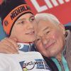 Mathieu der Van Poel a publié une photo avec son grand-père Raymond Poulidor sur Instagram le 13 novembre 2019. L'ancien cycliste est décédé à l'âge de 83 ans.