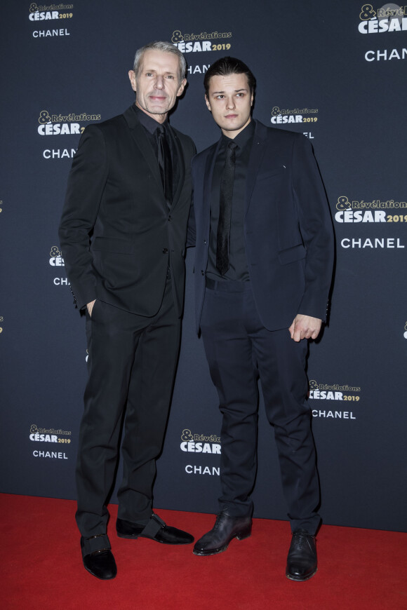 Lambert Wilson et Jules Benchetrit - (Révélations César 2019 – Comédien dans Au bout des doigts) - Soirée des révélations des César 2019 au Petit Palais à Paris, France, le 14 janvier 2019. © Olivier Borde/Bestimage