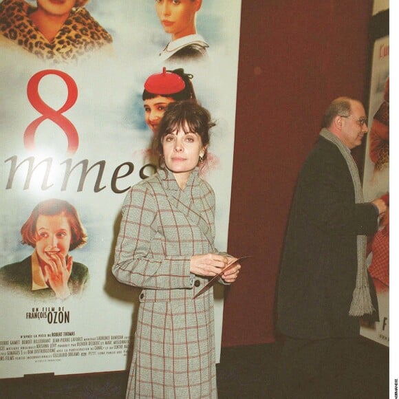 Marie Trintignant à Paris en 2002.