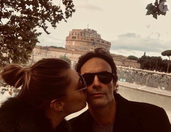 Anthony Delon et sa compagne Sveva Altivi sur Instagram, automne 2019.