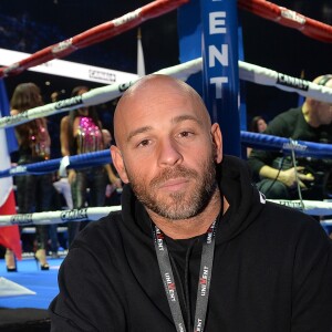 Franck Gastambide lors du gala de boxe Univent à l'AccorHotels Arena de Paris pour le championnat du monde WBA le 15 novembre 2019. © Veeren / Bestimage