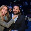 Marie Portolano et son compagnon Grégoire Ludig lors du gala de boxe Univent à l'AccorHotels Arena de Paris pour le championnat du monde WBA le 15 novembre 2019. © Veeren / Bestimage