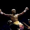 joie de Michel Soro (France, vainqueur du combat) - Championnats du monde WBA Gold Super Welters - Gala de boxe Univent à l'AccorHotels Arena de Paris pour le championnat du monde WBA le 15 novembre 2019. © JB Autissier / Panoramic / Bestimage