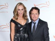 Michael J. Fox soutenu par sa femme Tracy au gala de sa fondation