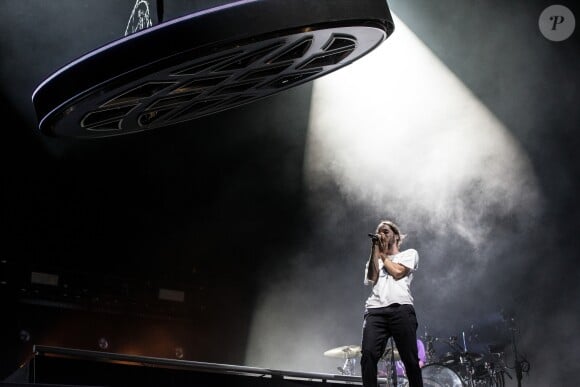 Lomepal en concert au Main Square Festival à Arras. Le 5 juillet 2019