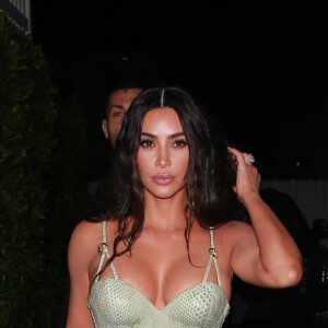 Kim Kardashian - Corey Gamble fête son 39ème anniversaire avec Kris Jenner et ses proches au restaurant "Giorgio Baldi" à Santa Monica, le 10 novembre 2019.