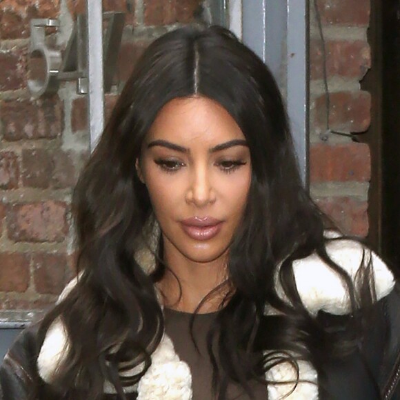 Kim Kardashian et son mari K.West ont été aperçus dans les rues de Los Angeles, le 7 novembre 2019.