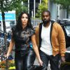 Kim Kardashian et Kanye West dans la rue à New York le 25 octobre 2019. 25/10/2019 - New York