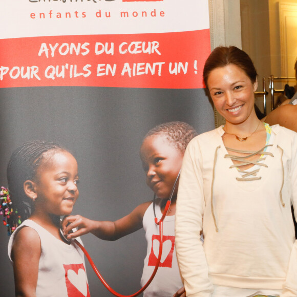 Exclusif - Natasha St-Pier - 5ème Opération "Yogis du Coeur" au profit de "Mécénat Chirurgie Cardiaque" à l'hôtel InterContinental Hotel Paris Le Grand à Paris le 18 novembre 2018. © CVS/Bestimage