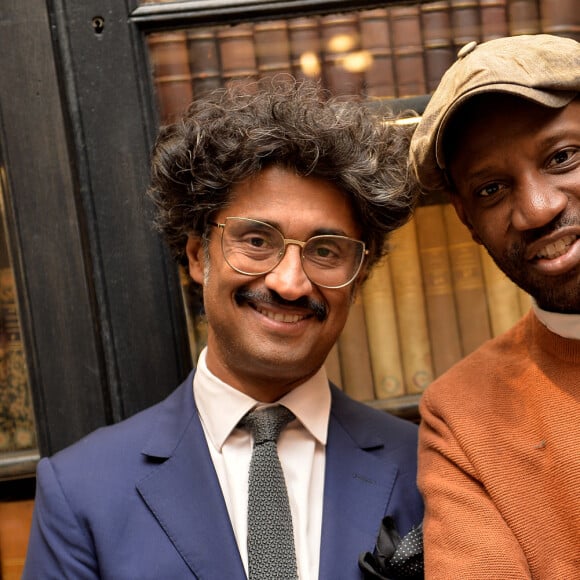 Exclusif - Sébastien Folin et Abd al Malik - Premier gala de levée de fonds de l'association "Moteur" à l'hôtel de l'Industrie. Paris. Le 18 novembre 2019. © Veeren Ramsamy/Bestimage