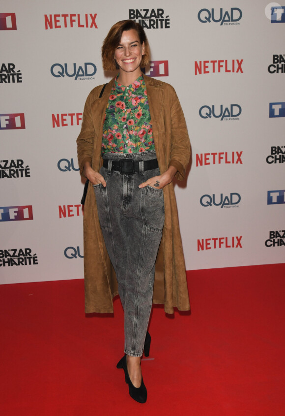 Fauve Hautot à l'avant-première de série télévisé TF1 "Le Bazar de la Charité" au Grand Rex à Paris, France, le 30 septembre 2019. © Coadic Guirec/Bestimage