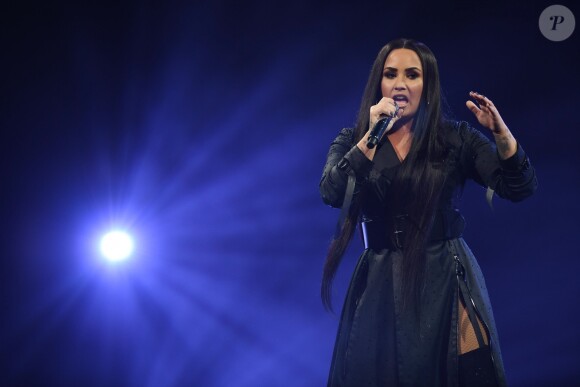 Demi Lovato en concert à Miami le 30 mars 2018.