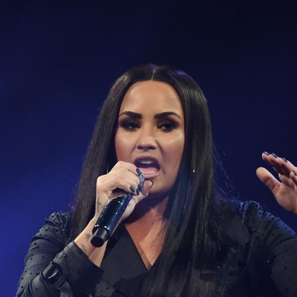 Demi Lovato en concert à Miami le 30 mars 2018.