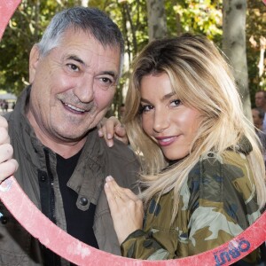 Exclusif - Jean-Marie Bigard et sa femme Lola Marois - Trophée des personnalités au profit de l'association "Make a Wish" au jardin du Luxembourg à Paris le 18 septembre 2019. La fondation Make-A-Wish est une association dont le but est d'exaucer le voeu d'enfants âgés de deux ans et demi à dix-sept ans qui sont ou ont été gravement malades. © Jack Tribeca/Bestimage