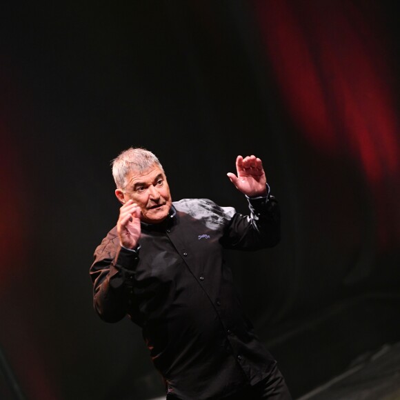 Jean Marie Bigard, l'humoriste français, au Festival des Plages du Rire à Nice le 10 juillet 2018. C'est la 7ème Édition des Plages Du Rire, Le Festival du Rire de la ville azuréenne qui se déroule chaque année au mois d'Août dans le Théâtre de Verdure en bord de mer. © Bruno Bebert / Bestimage 10/08/2018 - Nice