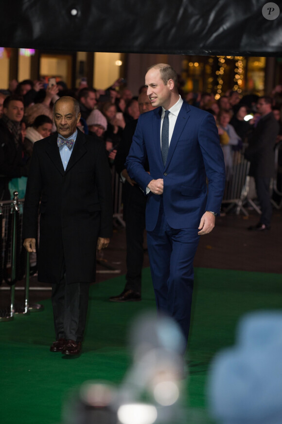 Prince William, Duc de Cambridge - Les célébrités assistent à la cérémonie "Tusk Conservation Awards" à Londres, le 21 novembre 2019.