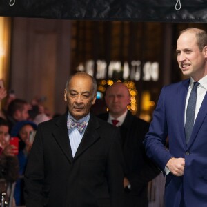 Le prince William, duc de Cambridge, à la soirée des Tusk Conservation Awards au cinéma Empire à Londres le 21 novembre 2019.