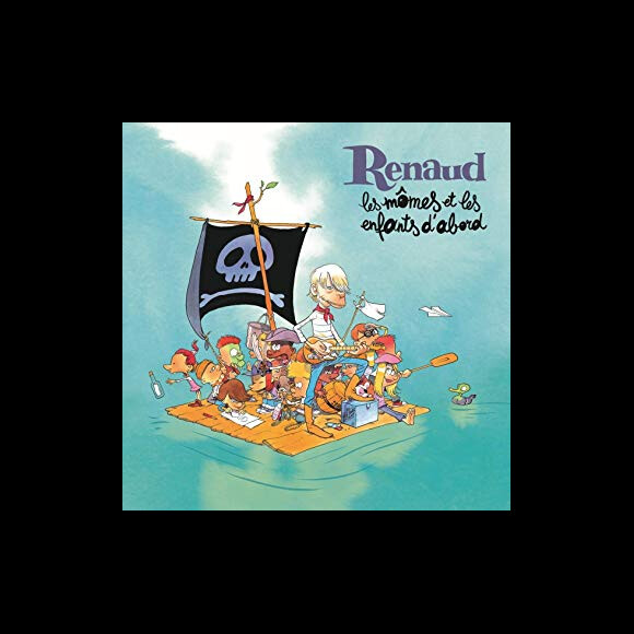 Renaud, Les mômes et les enfants d'abord, pochette par Zep, disponible le 29 novembre 2019.