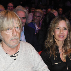 Exclusif - Le chanteur Renaud (Renaud Séchan) et son ex-femme Romane Serda au concert de Dave à Bobino à Paris le 18 novembre 2019. © Coadic Guirec/Bestimage