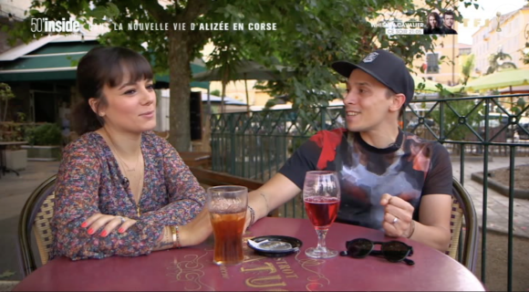 Alizée et Grégoire Lyonnet se confient dans "50' Inside", samedi 29 juin 2019 sur TF1.