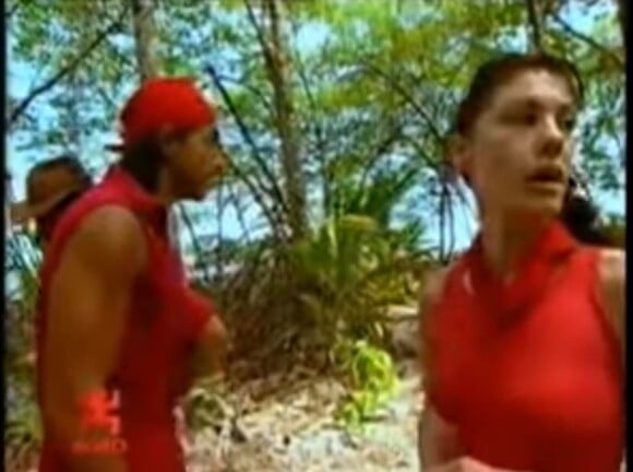 Moundir et Hélène dans "Koh-Lanta 2003"