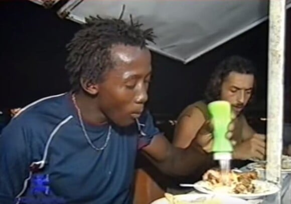 Moundir et Moussa dans "Koh-Lanta 2003", sur TF1