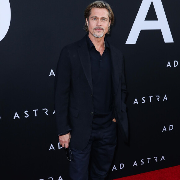 Brad Pitt - Les célébrités assistent à la première de "Ad Astra" à Los Angeles, le 18 septembre 2019.