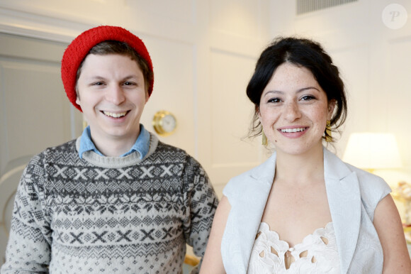 Exclusif - Michael Cera et Alia Shawkat les comediens de la serie "Arrested Developpment" en 2013 à Stockholm.