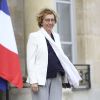 Muriel Pénicaud, ministre du Travail - Sortie du conseil des ministres du 9 octobre 2019 au palais de l'Elysée à Paris. © Gwendoline Le Goff / Panoramic / Bestimage
