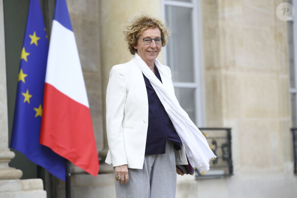 Muriel Pénicaud, ministre du Travail - Sortie du conseil des ministres du 9 octobre 2019 au palais de l'Elysée à Paris. © Gwendoline Le Goff / Panoramic / Bestimage