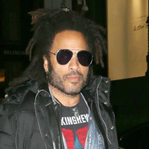 Lenny Kravitz se promène à New York, le 20 novembre 2019.