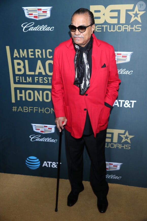 Billy Dee Williams - Photocall lors de la soirée American Black Film Festival Honors awards à l'hôtel Hilton de Beverly Hills le 25 février 2018.