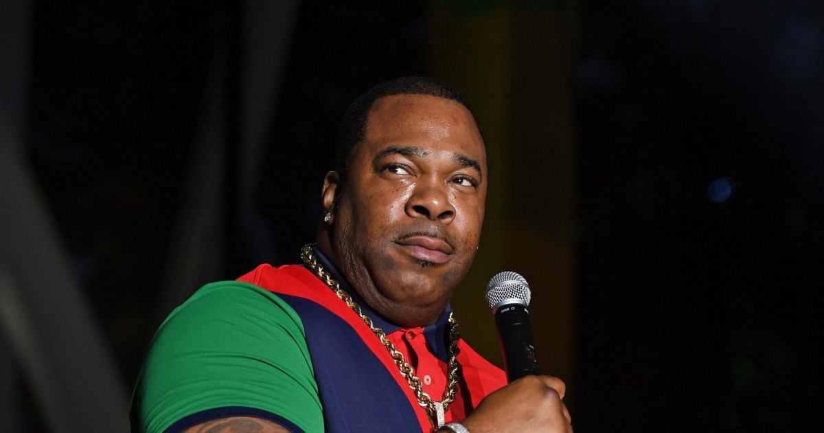 Busta Rhymes sur scène lors du festival Kaya à Miami, le 21 avril 2019