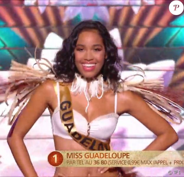 Miss Guadeloupe : Clémence Botino - Élection de Miss France 2020 sur TF1, le 14 décembre 2019.