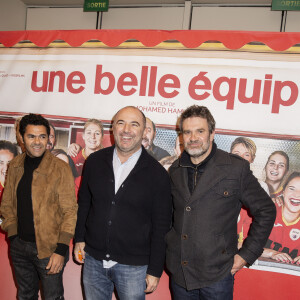 Jamel Debbouze, Mohamed Hamidi et Hervé Mathoux - Avant-première du film "Une belle équipe" à Paris le 3 décembre 2019. © Jack Tribeca/Bestimage