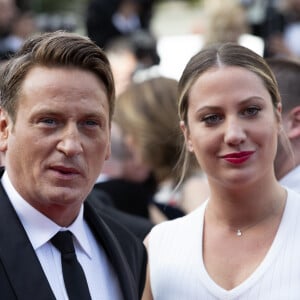 Benoit Magimel, Margot Pelletier - Montée des marches du film "Once upon a time... in Hollywood" lors du 72ème Festival International du Film de Cannes. Le 21 mai 2019 © Jacovides-Moreau / Bestimage