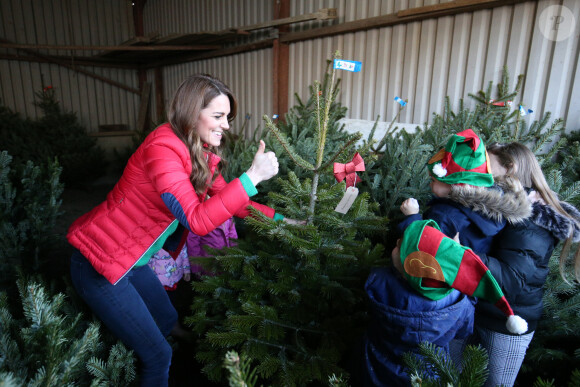 Kate Middleton a participé aux activités caritatives de Noël avec les familles et les enfants lors de sa visite à la "Peterley Manor Farm" à Buckinghamshire. Le 4 décembre 2019