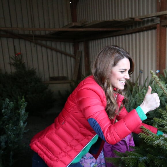 Kate Middleton a participé aux activités caritatives de Noël avec les familles et les enfants lors de sa visite à la "Peterley Manor Farm" à Buckinghamshire. Le 4 décembre 2019