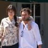 Exclusif - Johnny Galecki et sa nouvelle compagne Alaia Meyer sont allés déjeuner au restaurant Ollo à Malibu, le 15 septembre 2018