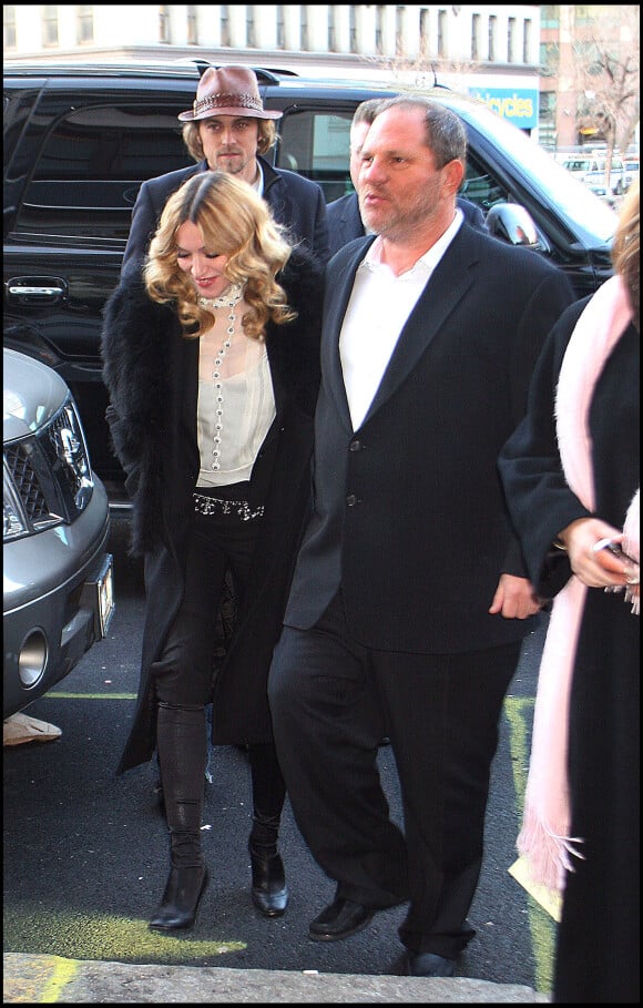 Harvey Weinstein et Madonna à New York en 2007.