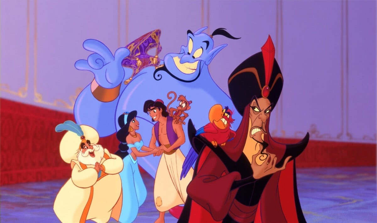 Photo Image du dessin animé "Aladdin" de Disney. Purepeople