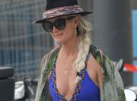 Laeticia Hallyday ose le maillot sexy au supermarché, Jade et Joy à la plage