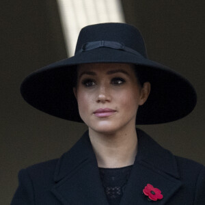 Meghan Markle, duchesse de Sussex - La famille royale d'Angleterre lors du National Service of Remembrance à Londres le 10 novembre 2019.