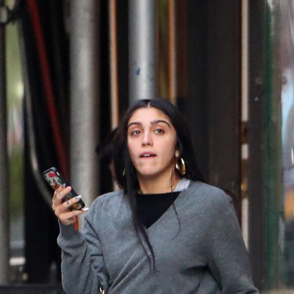 Exclusif - Lourdes Leon à New York, le 23 octobre 2019.