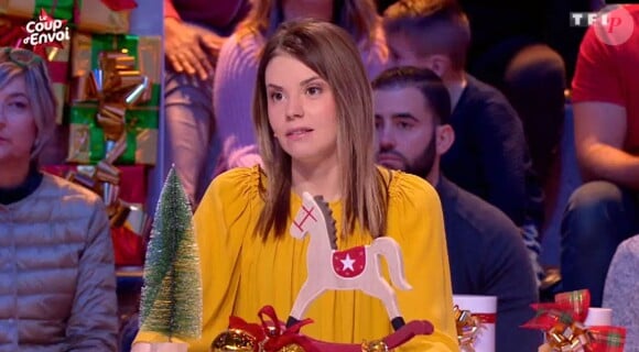 Camille parle de son combat contre le cancer dans "Les 12 Coups de midi", le 8 décembre 2019, sur TF1