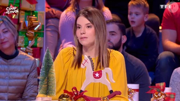 Camille parle de son combat contre le cancer dans "Les 12 Coups de midi", le 8 décembre 2019, sur TF1