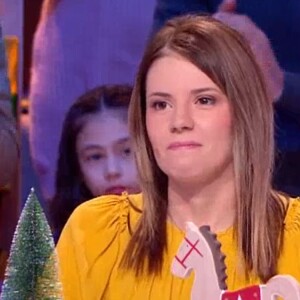 Camille parle de son combat contre le cancer dans "Les 12 Coups de midi", le 8 décembre 2019, sur TF1