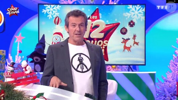 Jean-Luc Reichmann ému par Camille dans "Les 12 Coups de midi", le 8 décembre 2019, sur TF1